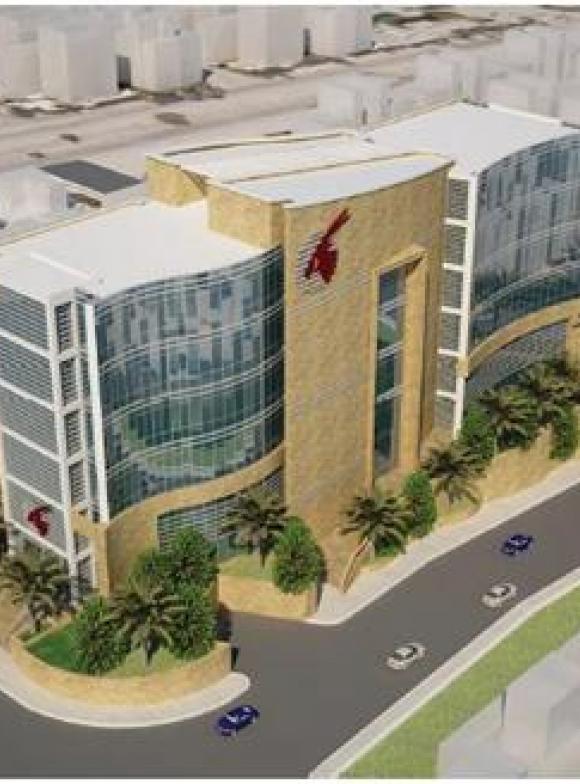 Qatar airways office building emcc